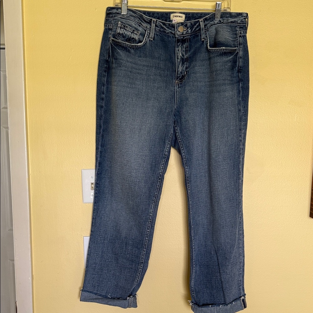 Lagence Milana cropped straight leg jeans size 31 NWOT